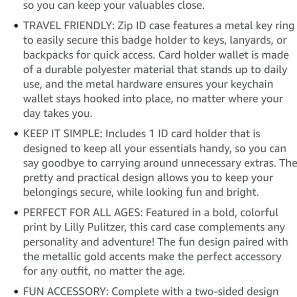 Lilly Pulitzer ID case - Picture 3 of 3